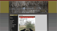 Desktop Screenshot of lockvogeljagd.de